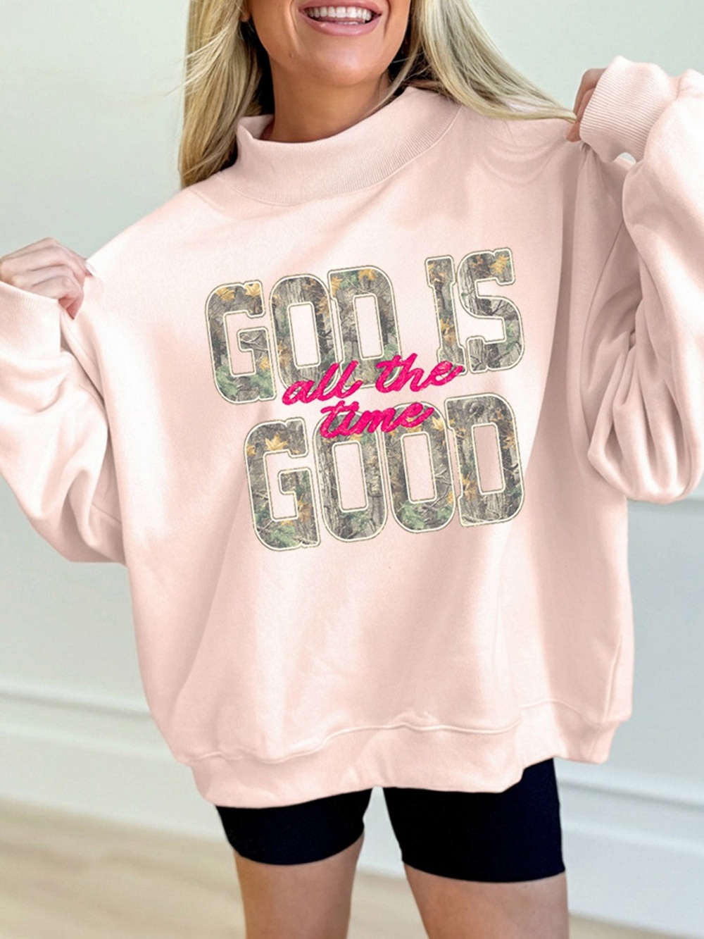 God is Good Mockneck